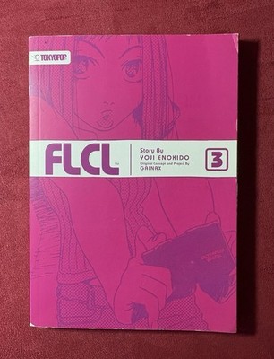 FLCL, Vol. 3, by Yoji Enokido, English Light Novel (2009, Paperback)