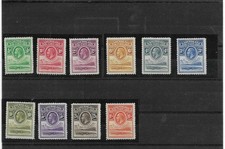 Basutoland KG V 1933 set of (10) SG 1/10, all MNH