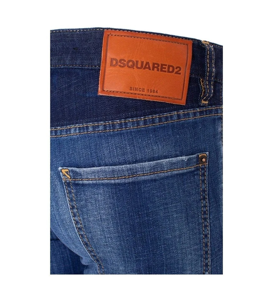 Jeans Slim Cool Guy De Dsquared2 En Lavado Azul - Imagen 3 de 3