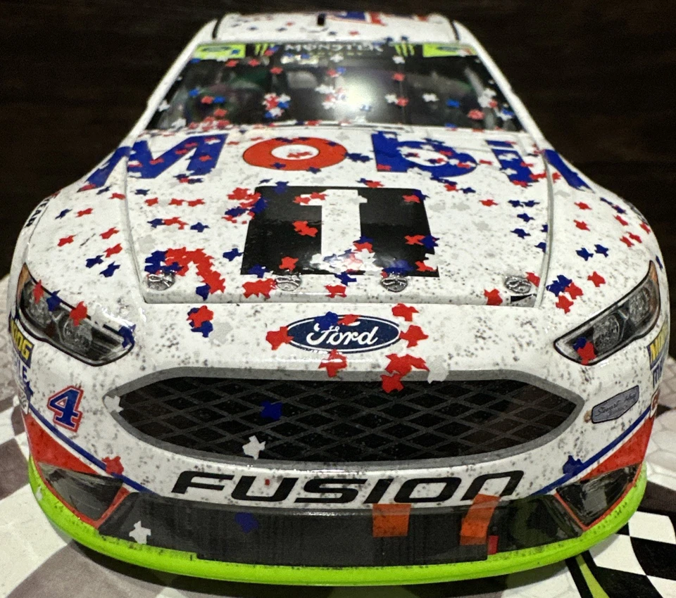 2017 Kevin Harvick Mobil 1 Texas Win Ford Fusion 1/24 Action Nascar Diecast - Image 3 of 4