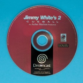 Jimmy White's 2: Cueball. Sega Dreamcast. PAL