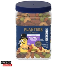 Unsalted Mixed Nuts, Cashews, Almonds, Hazelnuts, Pecans, Pistachios no Shell...