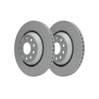 2X Bremsscheibe ATE 24.0122-0219.1 Passend FüR Seat Skoda VAG