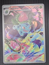 Ivysaur Illustration Rare 134/132 Near Mint Mega Evolution