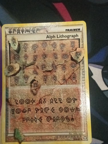 Pokémon TCG Alph Lithograph Triumphant Secret Rare MP. - Picture 3 of 8