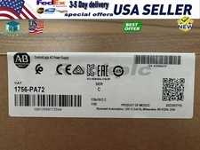 1756-PA72 Allen Bradley In BOX AC Power Supply Module New Sealed 1756PA72