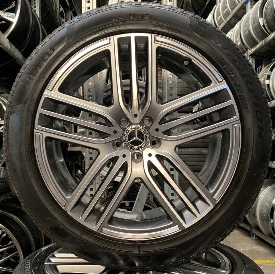 4 Orig Mercedes-Benz Winterräder 275/45 R21 107V GLS X167 A1674015100 3361 - Bild 2 von 3