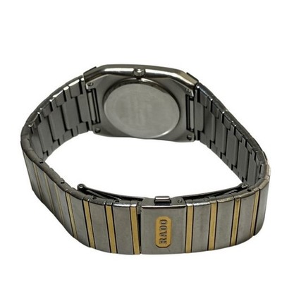 RADO Diastar 129.0266.3 Quartz Black Stainless Steel Watch 19cm