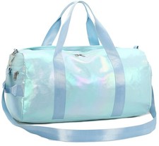 Gym Bag Sports Duffle Bag with Wet Pocket Weekender Overnight Bag with Waterp...