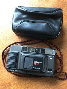 Miranda AE-Z Auto Focus Auto Flash Camera With Case And Strap