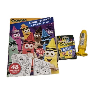 Crayola Crayons Limited Edition Retired Color Book Dan Dandelion Sharpener NEW