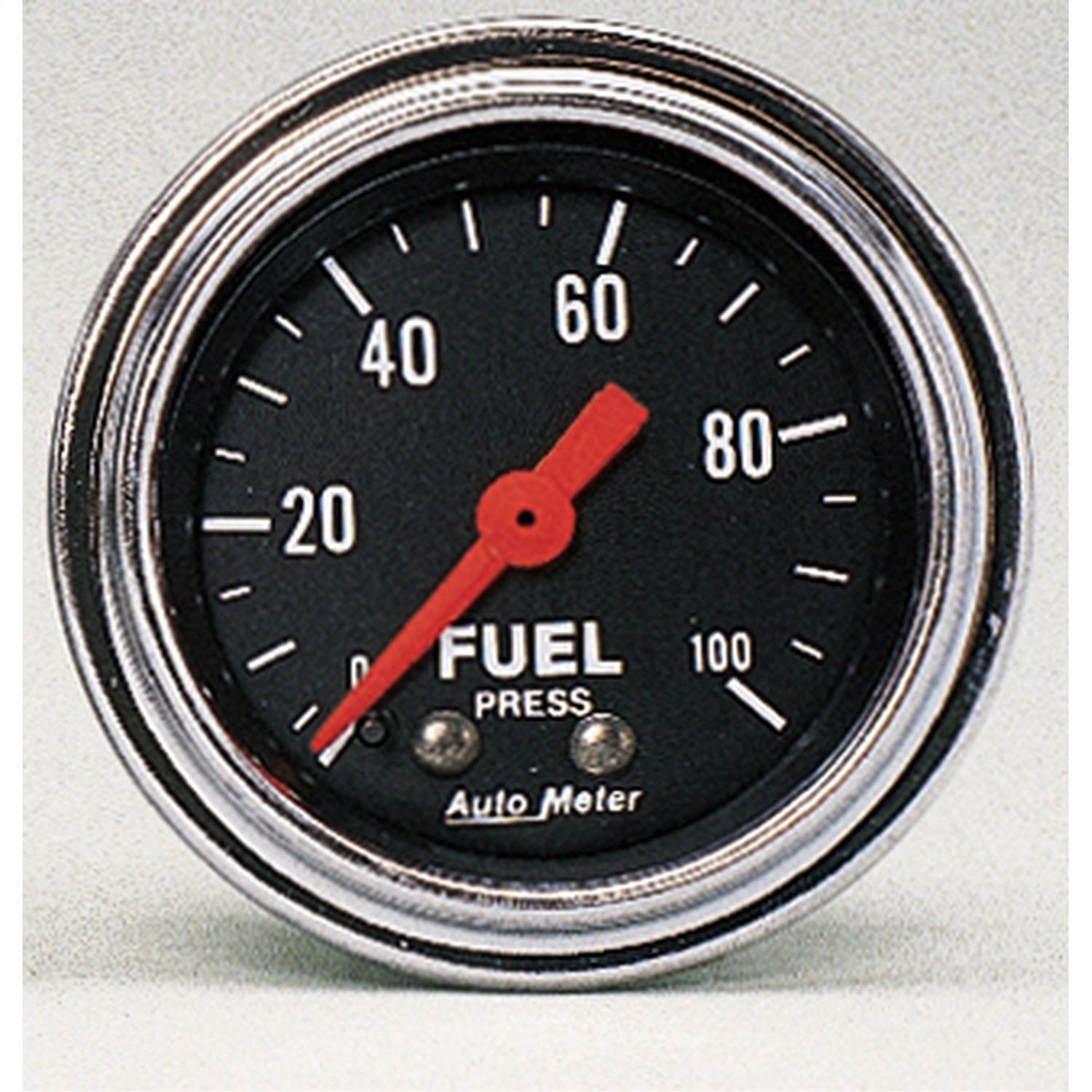 Auto Meter 2412 Chrome Fuel Pressure Gauge Traditional Style