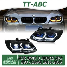 TT-ABC LED Headlight For BMW 3 Series Coupe E92 E93 2011-2013 Animation Headlamp