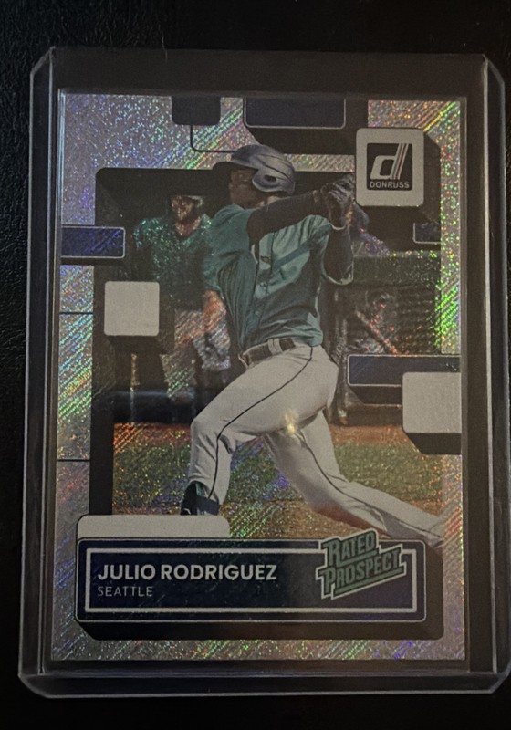 2022 Panini Donruss - Rated Prospect Julio Rodriguez #RP-1 Rapture (RC)