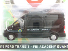 GREENLIGHT - FBI ACADEMY QUANTICO VIRGINIA FORD TRANSIT CARGO / SERVICE VAN 1/64