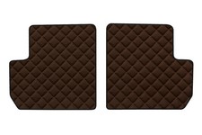 AUTO Tapis de sol arrière pour DACIA LODGY 01.12- VAN 5 Places 7 Places MARRON