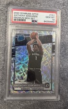 2020 Donruss Optic Premium Box Set #151 ANTHONY EDWARDS /249 PSA 10 MINT RC