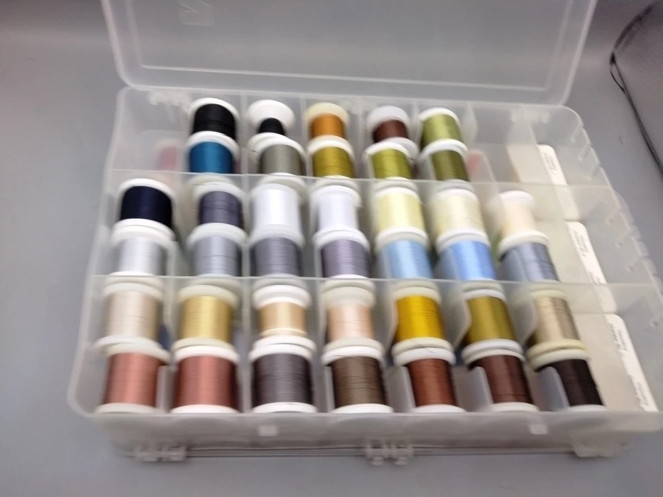 80 Spools Madeira Rayon Embroidery Thread Set with Case Tacklebox style - Image 2 of 4