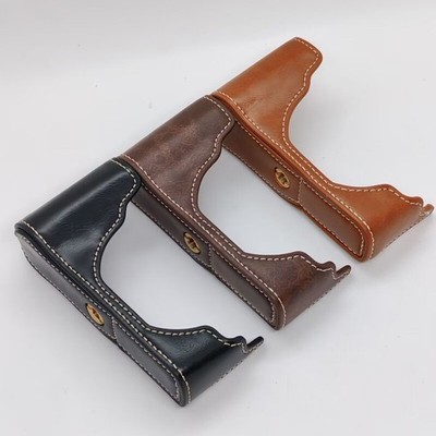 For Fujifilm X70 Camera Bag Protection Dock Case Base Leather Cover Shell