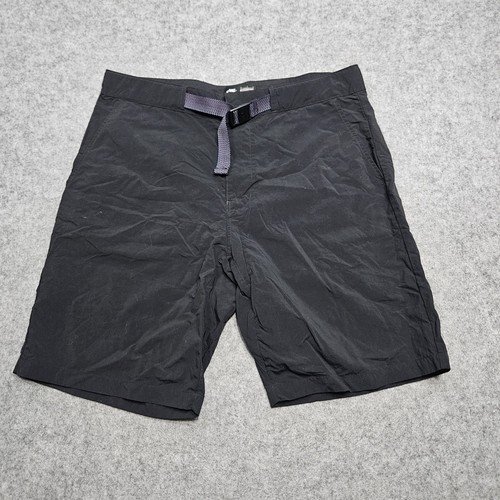 Nike SB Shorts Men 34 Black Belted 10" Skate Walk Casual Skateboard Utility Hike