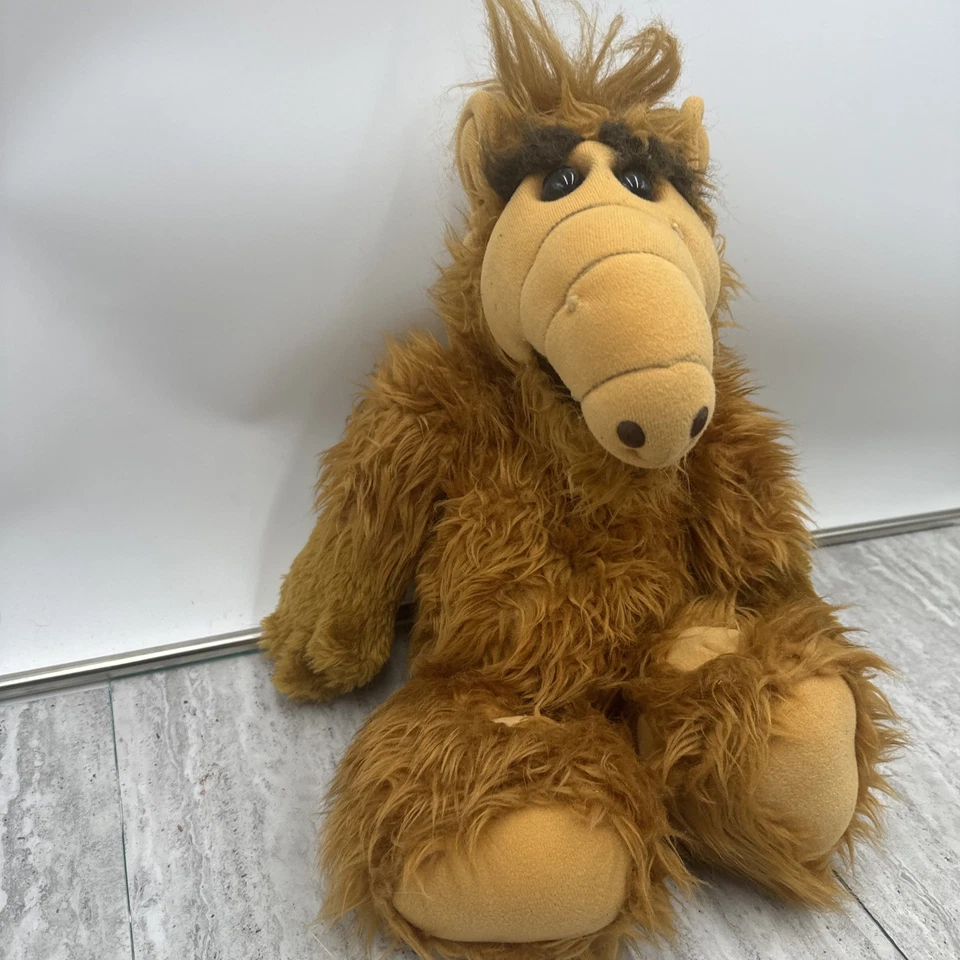 "Muñeco de peluche ALF Coleco Alien Productions 1986 vintage peluche de 18""" Foto 3 de 4