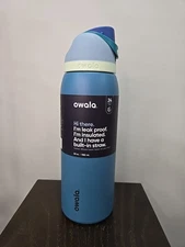 Owala FreeSip Stainless Steel Water Bottle / 40oz / Color: Denim