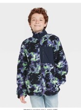 Art Class unisex kid  s Zip Up High Pile Fleece Jacket Size XL 16 NWT