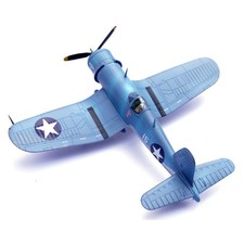 5.5" 1/72 WWII USMC F4U Corsair Fighter Alloy Model Military Airplane Decoration