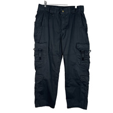 5.11 Tactical Pants Mens 36x30 Black Cargo Ripstop Workwear Outdoor Utility