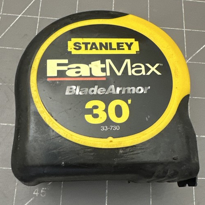 #ad STANLEY FATMAX 30#x27; TAPE MEASURE #33 730 1 1 4quot;X 30FT $19.75