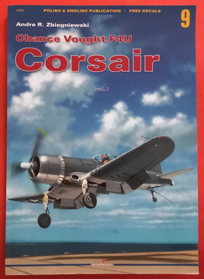 Kagero Monographs 9, CHANCE VOUGHT F4U CORSAIR vol.I & Decals