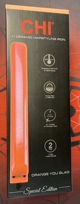Chi 1  Ceramic Hairstyling Iron - Orange Special Edition