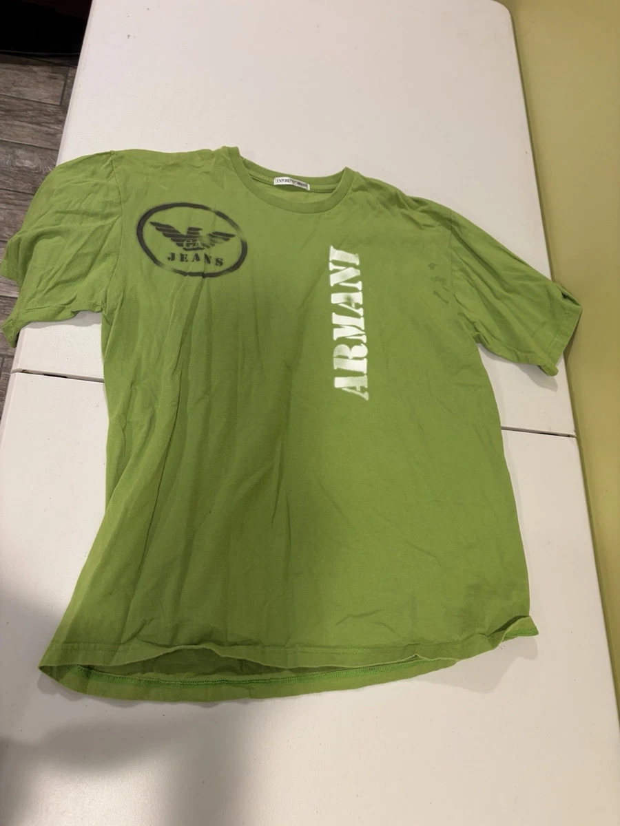 Emporio Armani Green T-Shirts for Men for sale | eBay