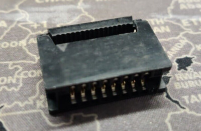 A08a-16-ASD1-G MES Connector IDC EDGE CARD 16 Pol RM 2.54mm Leiterplattenstecker