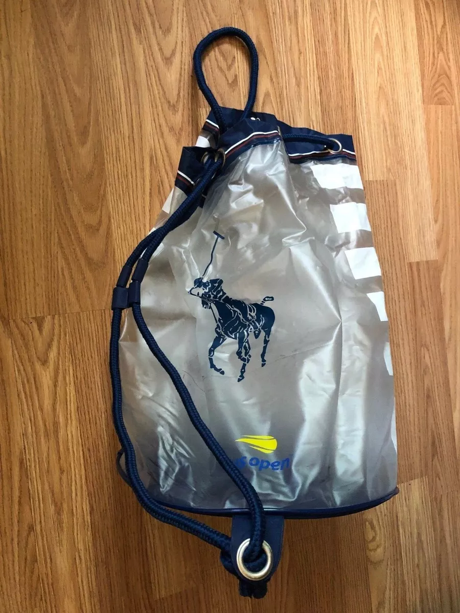 Polo by Ralph Lauren 2021 US Open Tennis Clear Drawstring Bag