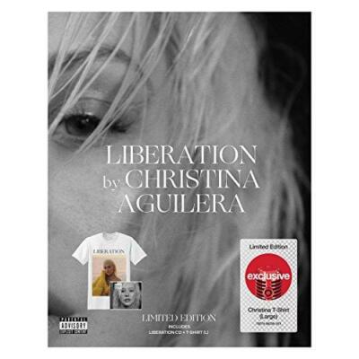Liberation by Christina Aguilera Limited Edition Target Excl (CD, L Shirt) NEW