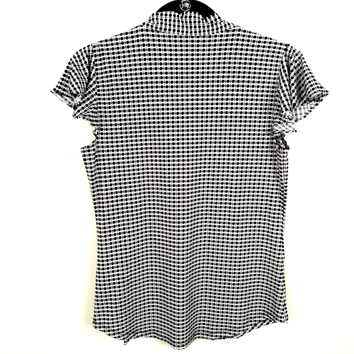 Adrianna Papell cravatta collo donna taglia XS pullover manica svolazzante aderente nuovo - Foto 6 di 9