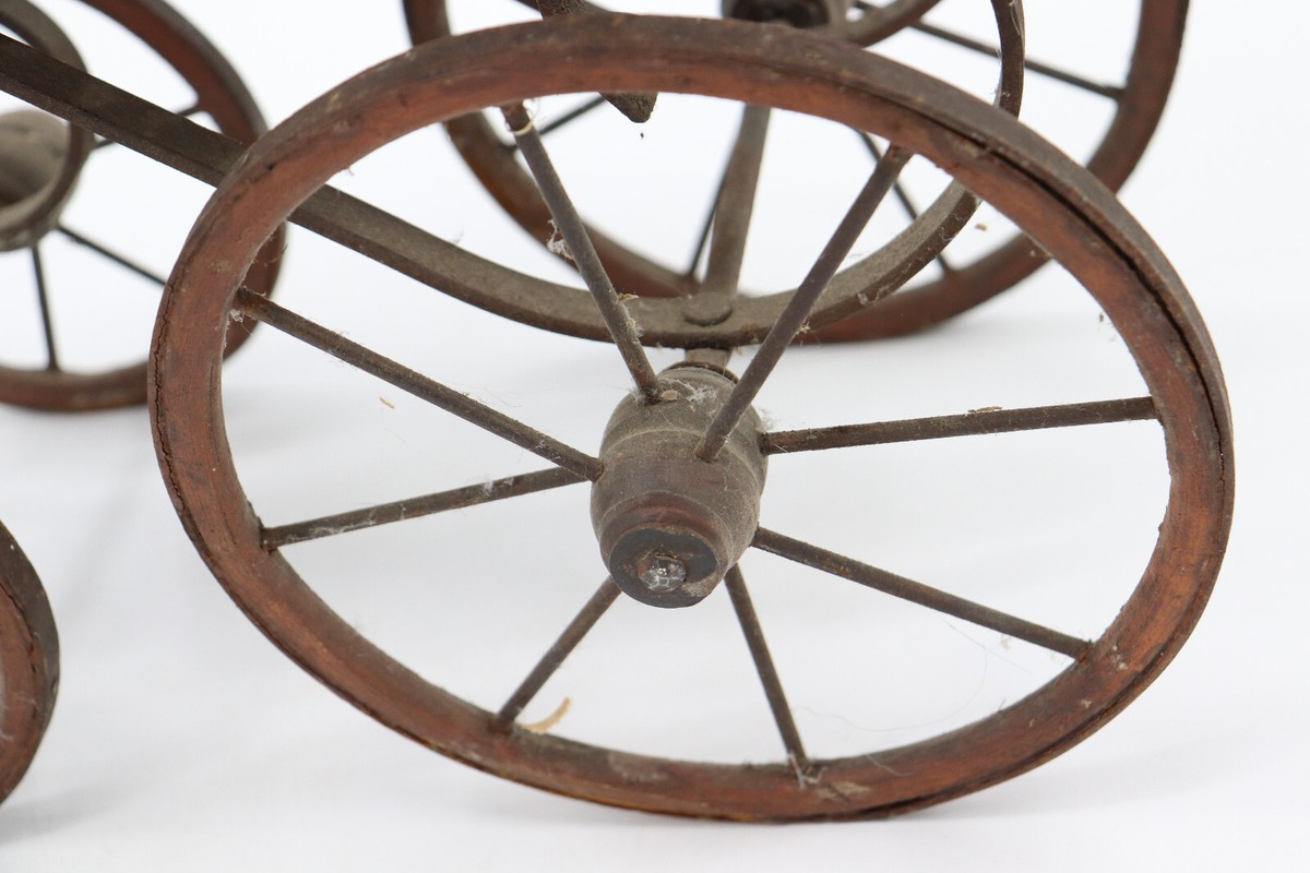 Antique Vintage Baby Doll Carriage, Pram, Victorian Style