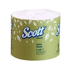 Scott 5741 Toilet Paper 2 Ply Individually Wrapped Carton of 48 - Picture 1 of 1