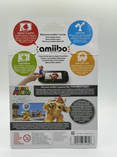 Nintendo Amiibo Bowser Super Mario Collection (Slightly Damaged Box) - Picture 2 of 2