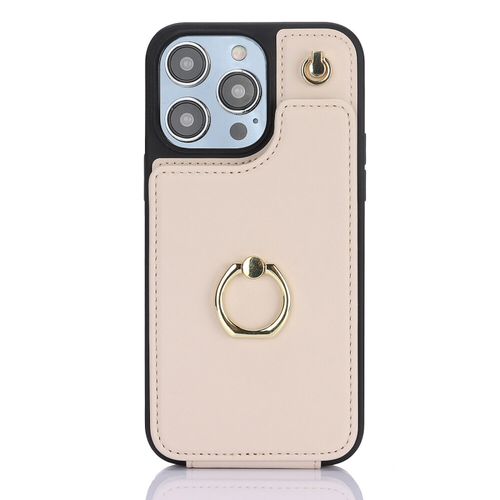 Crossbody Card Slot Case Case Ring Stand Cover For iPhone 15 Pro Max 14 13 12 11 - Imagen 18 de 25