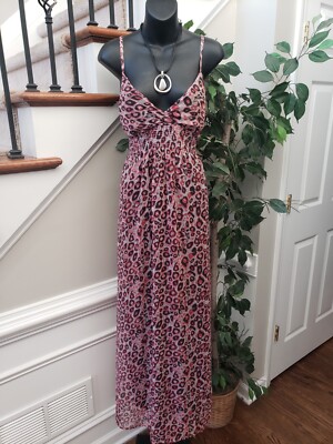 Myth NYC Multicolor Polyester V-Neck Sleeveless Pleated Casual Maxi Dress XL | eBay Myth NYC Multicolor Polyester V-Neck Sleeveless Pleated Casual Maxi Dress XL | eBay