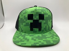 Minecraft Youth Size Baseball Cap Hat Brand New With Tags Creeper