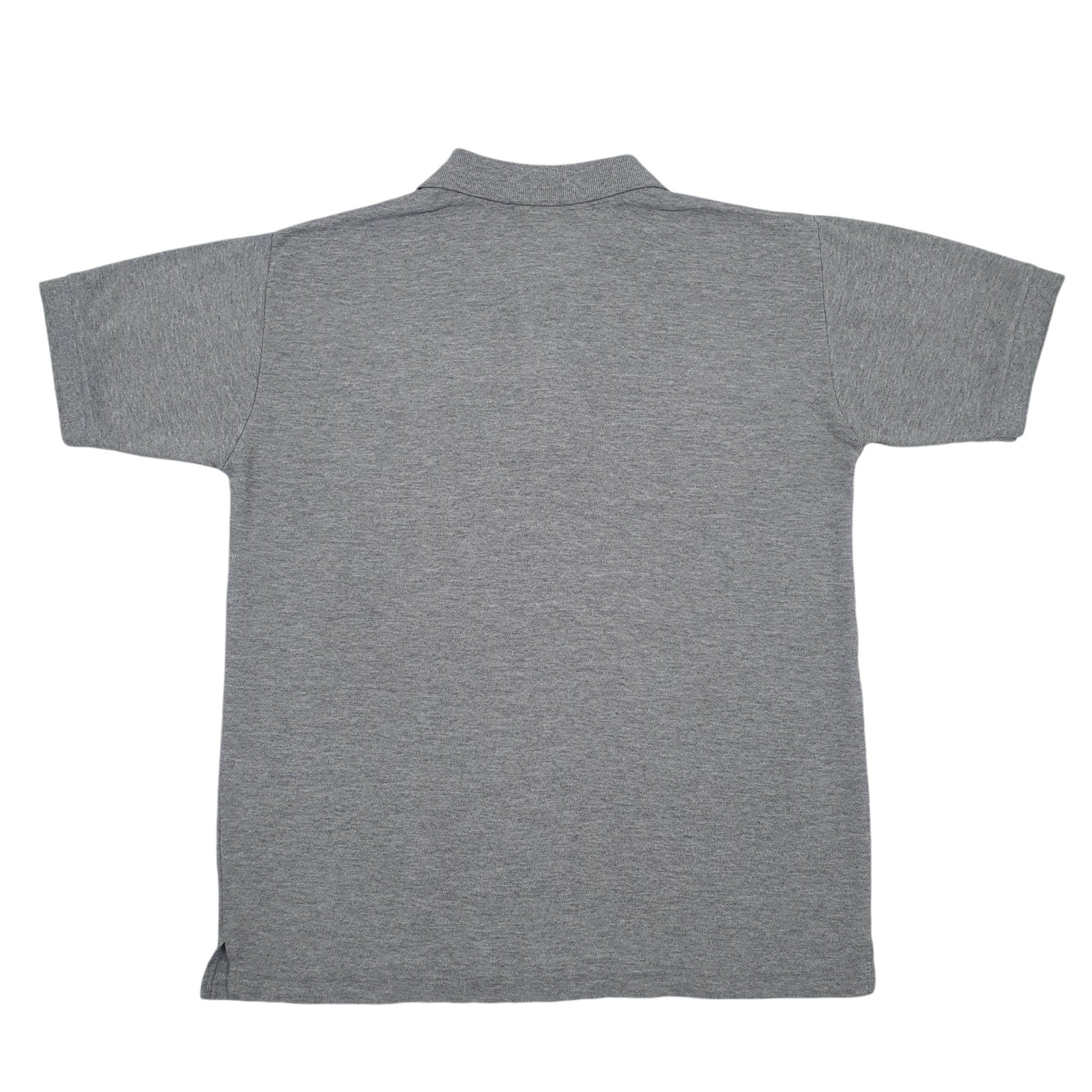 LACOSTE Grey Polo Shirt Short Sleeve Cotton Mens M image 2