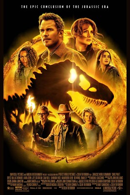 JURASSIC WORLD DOMINION - 11''x17'' MOVIE POSTER PRINT#1