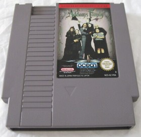 the addams family authentique version originale nintendo nes en fran&ccedil;ais