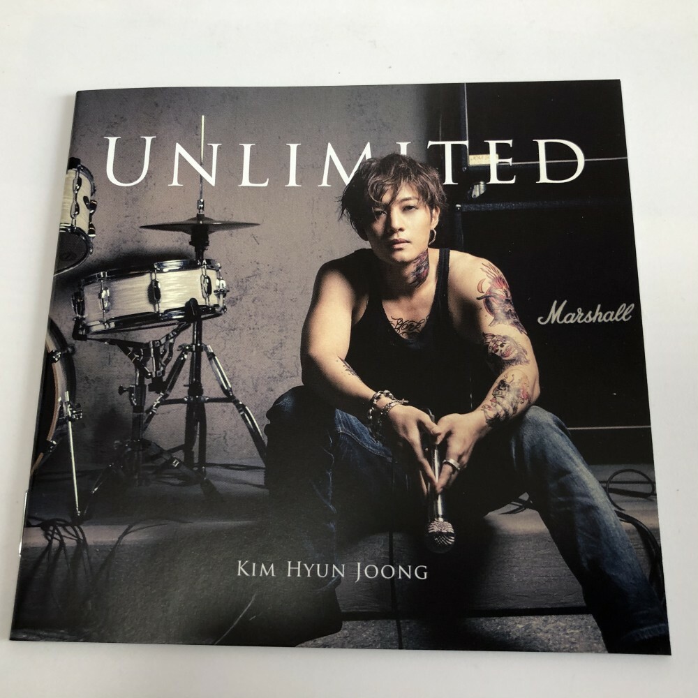 Kim Hyun Joong Ss501-unlimited-japan CD DVD Type a I75 for sale