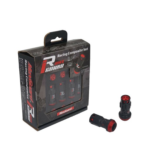 M12X1.50mm Max Guard Racing Composite Closed End Heavy Duty Wheel Lug Nuts 20Pcs - Picture 18 of 23