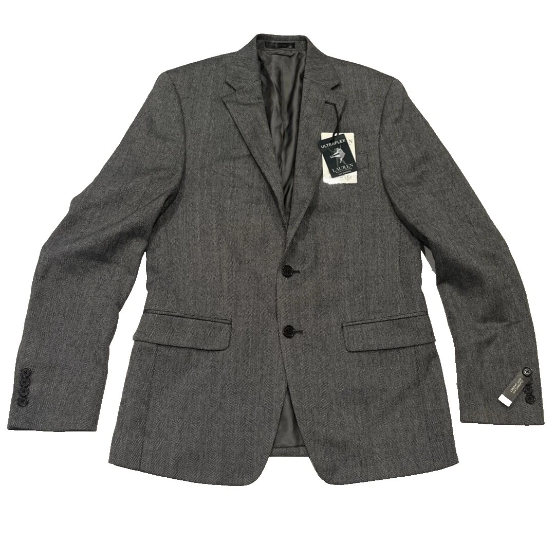 Herringbone Lauren Ralph Lauren trajes y Blazers de Lana para Hombres
