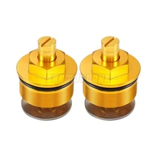 Front Fork Caps Bolt For Yamaha FZR600 1994 YZF600R 2000-2003 FZS600 1998-2003